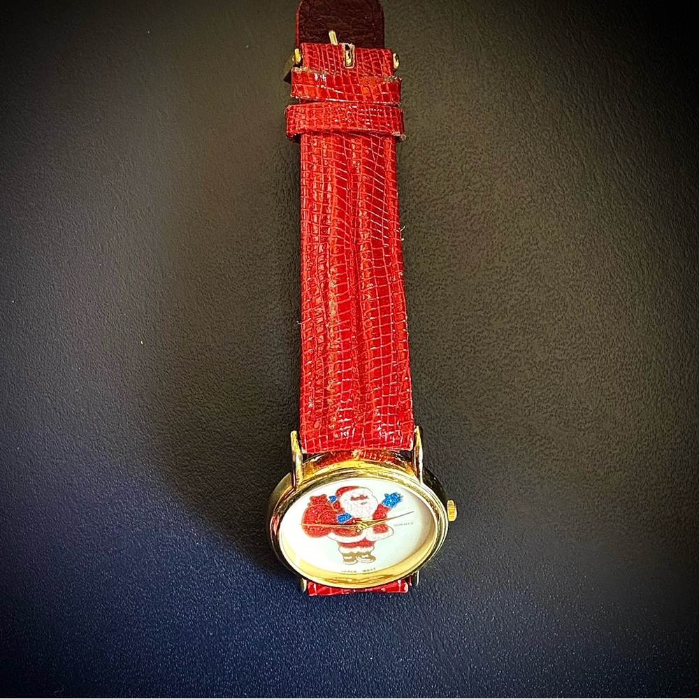 GUC - WORKING Santa Claus Christmas Watch - Picture 3 of 9